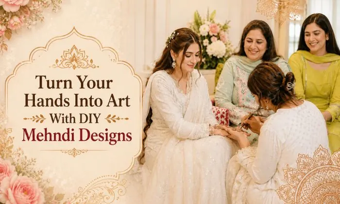 Want Perfect Mehendi at Home? Try These Easy DIY Mehndi Designs