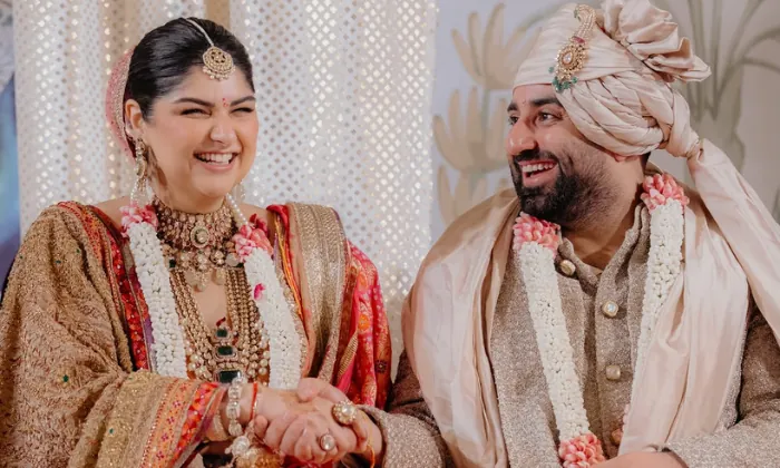 Anshula Kapoor Marries Rohan Thakkar in an Intimate Mumbai Wedding, First Pictures Melt Hearts
