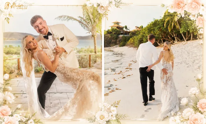 MrBeast Marries Longtime Girlfriend Thea Donaldson in a Private Island Wedding