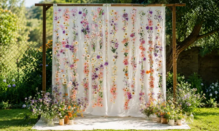 Hanging Floral Wall Decor Hanging Floral Wall Decor