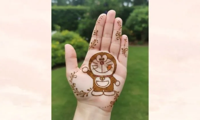 Cartoon Character Mehendi Design for Kids Cartoon Character Mehendi Design for Kids