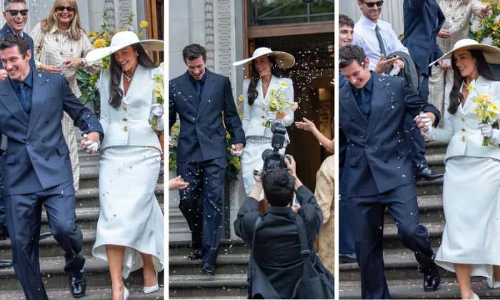 Callum Turner and Dua Lipa Wedding