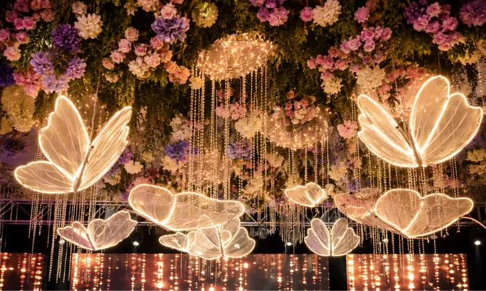 Luxury Butterfly Hanging Ceiling wall Decor Luxury Butterfly Hanging Ceiling wall Decor
