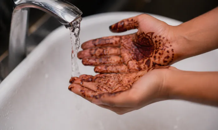 Don't Wash it Immediately