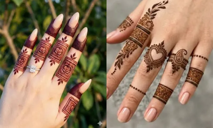Finger-Focused Mehendi