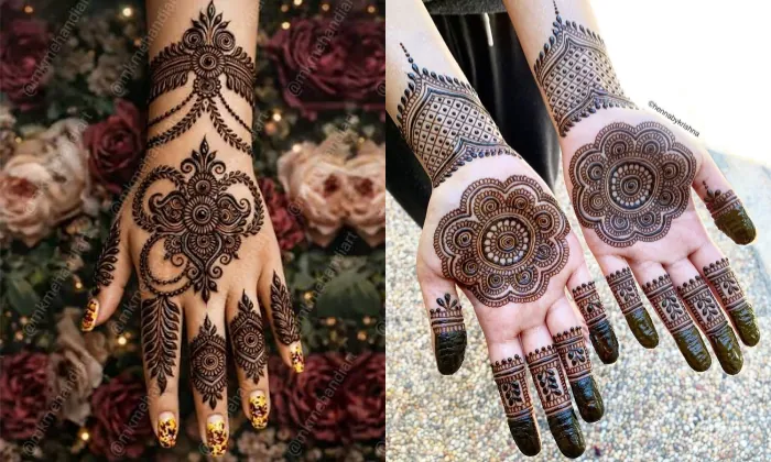Floral Mandala Mehendi