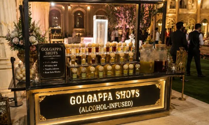 Golgappa Shots Counter (Alcohol-Infused)