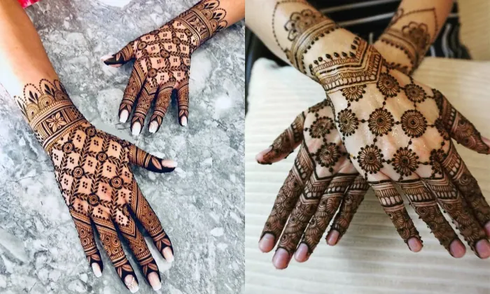 Jaali Mehendi Design