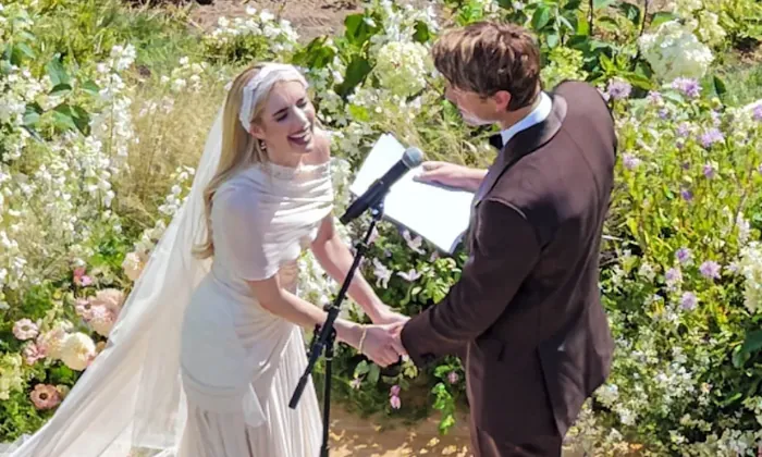 Emma Robert's Wedding Pics