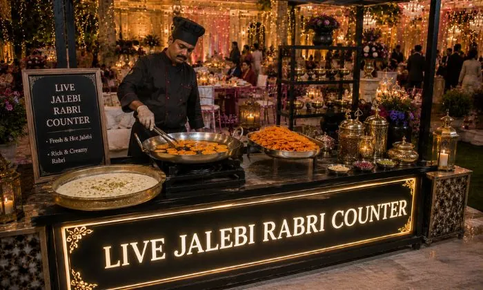 Live Jalebi Rabri Counter