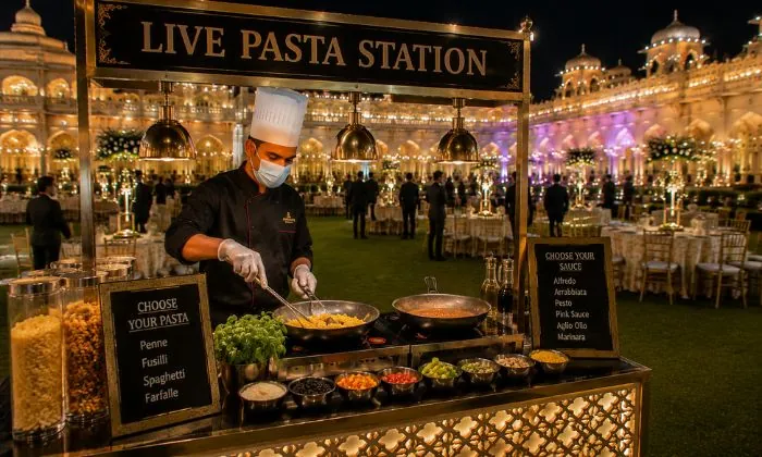 Live Pasta Station