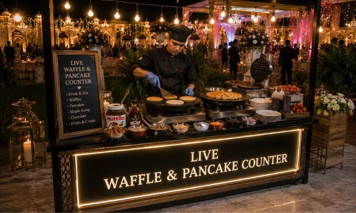 Live Waffle and Pancake