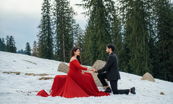 Pre Wedding Photoshoot in Manali