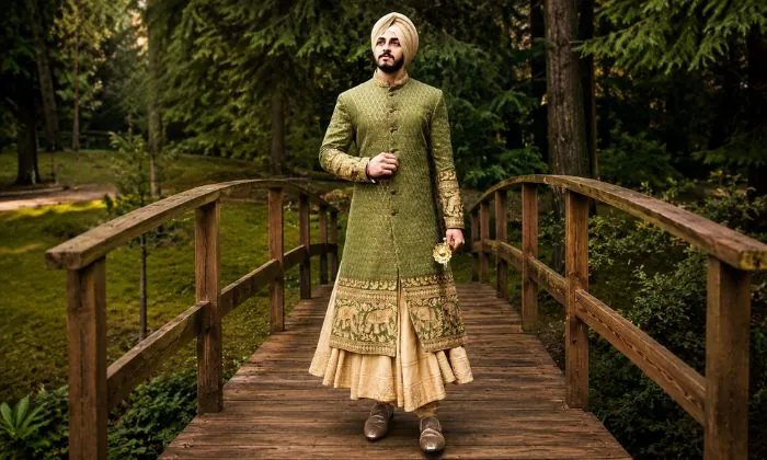 Punjabi Wedding Dress for Men