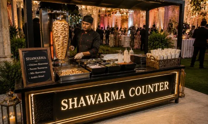 Shawarma Counter