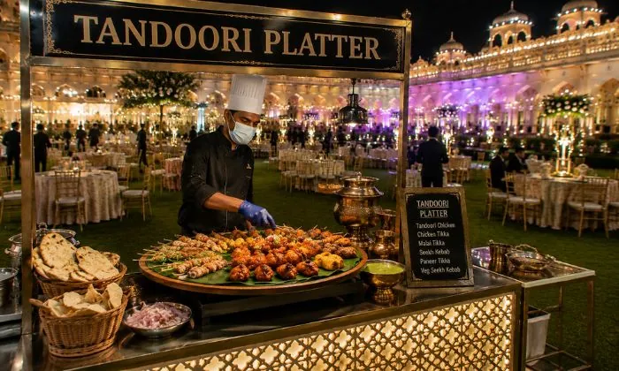 Tandoori Platter Counter