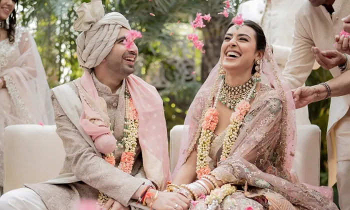 The Couple Candid Laughter