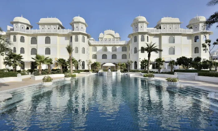 Pool Area in Marriott Hotel Jaipur