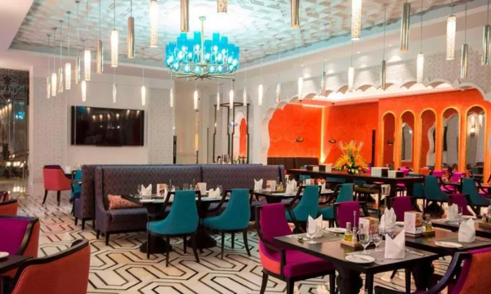 Dining Hall in ITC Rajputana