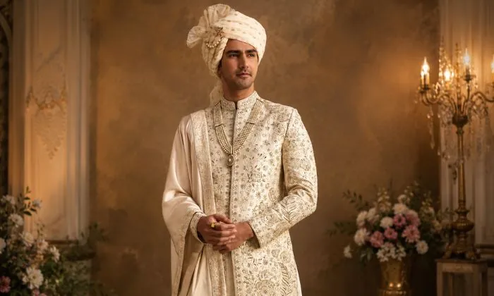 Zardozi Sherwani for men