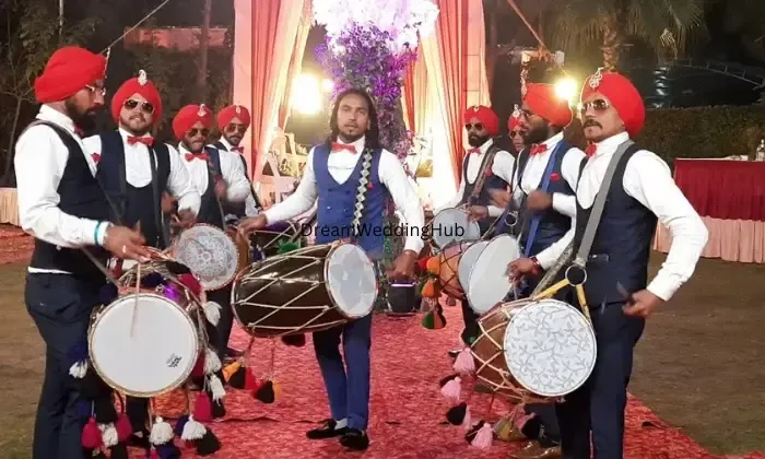 A Jaipur Dhol Group  Band