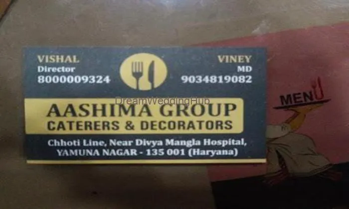 Aashima A-1 Caterers