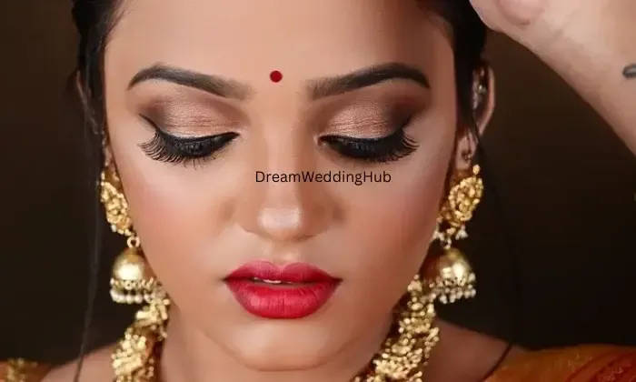 ABARNA SAREE DRAPING  BRIDAL MAKEUP