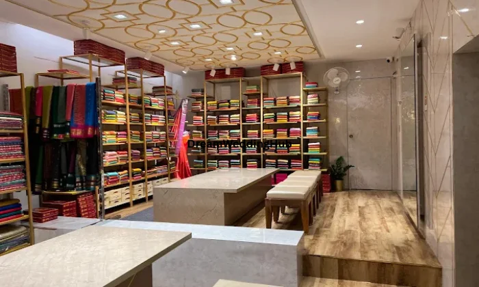 Ande Silks Kanchi Sarees At Banjara Hills Ande Silks Kanchi Sarees At Banjara Hills