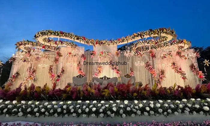 Blue Berry Event Decor