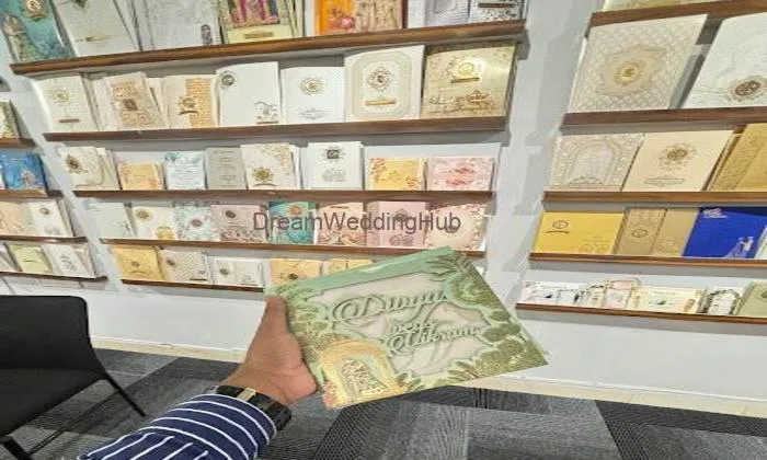 Craft Card Wedding Invitation