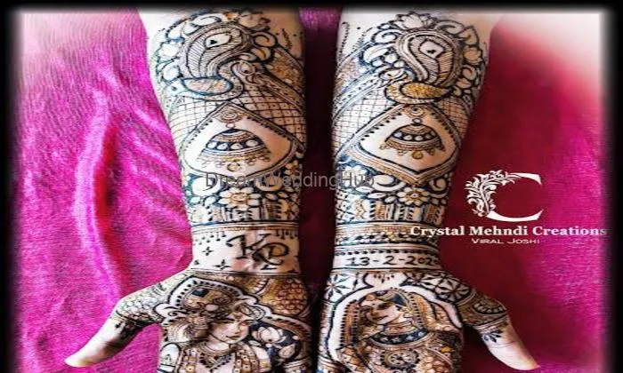 Crystal Makeover & Mehndi, Nail Art
