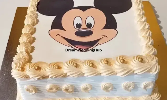Flower And Cake