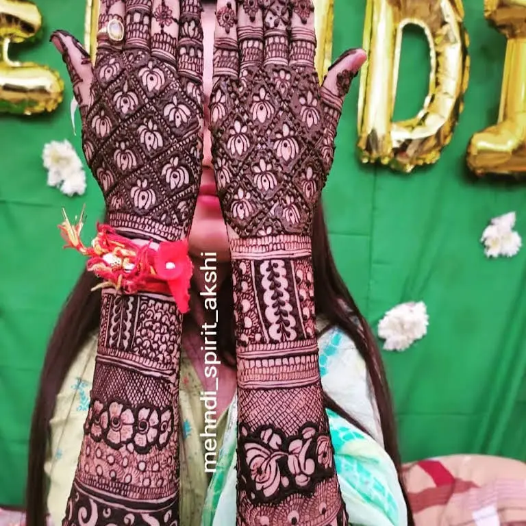 Ganesh Mehandi Art