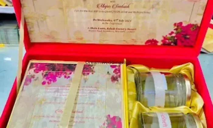 Ganpati Wedding Card