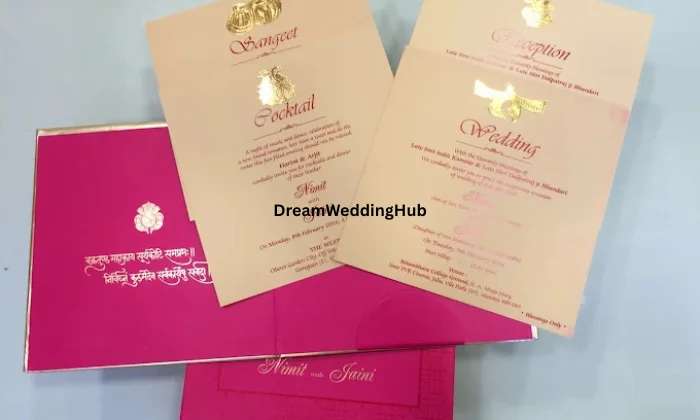 J J Wedding Cards
