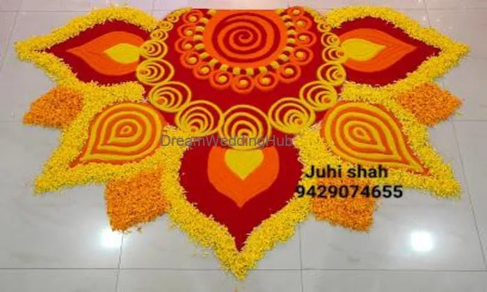 Juhi's Rangoli And Gahuli Art