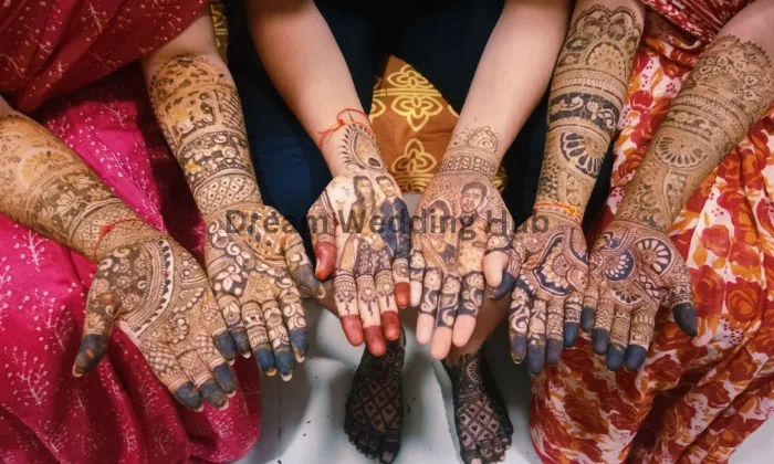 Krishna Mehndi Art