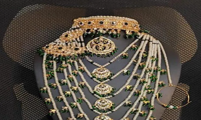 Mumtaz Hyderabadi Rental Jewellery Set | Bridal Jewellery | Satladas In Mumbai