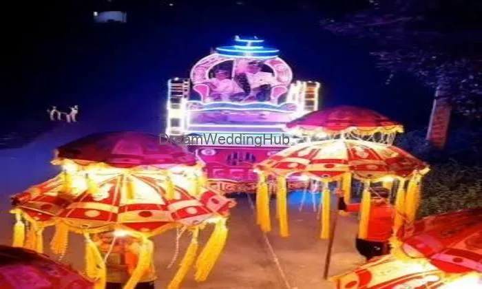 Navaratri Dj And Road Light System Rewa