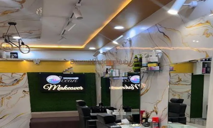 Ocean Makeover Unisex Salon & Makeup Studio. Bridal Makeup, Partymakeup, Hairtcut, Hairstyle, Nailart Etc