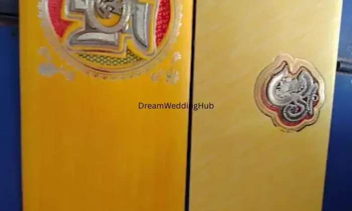 Om Wedding Card