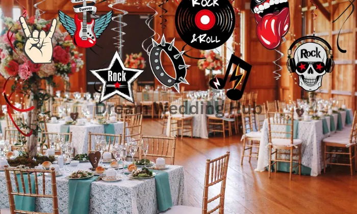 Rock & Roll Event - Decor