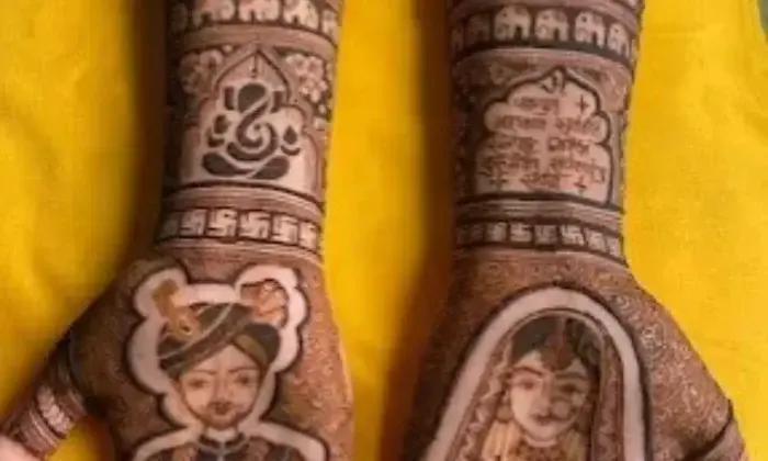 Rozi  Mehndi  Art
