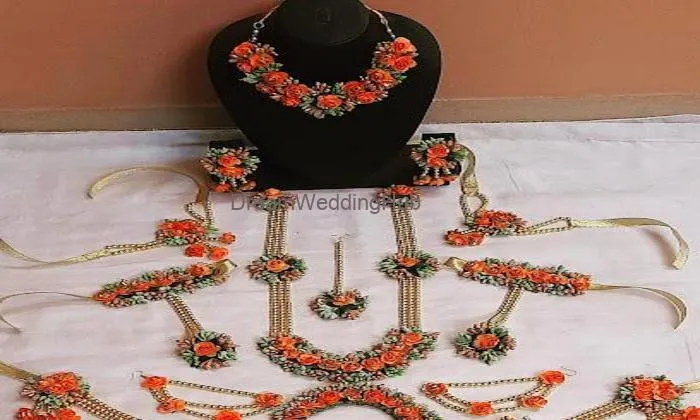 S R Creations Artificial Flower Jwellery Nd Ring Platter