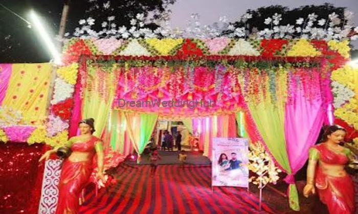 Sai Baba Flower & Balloon Decoration