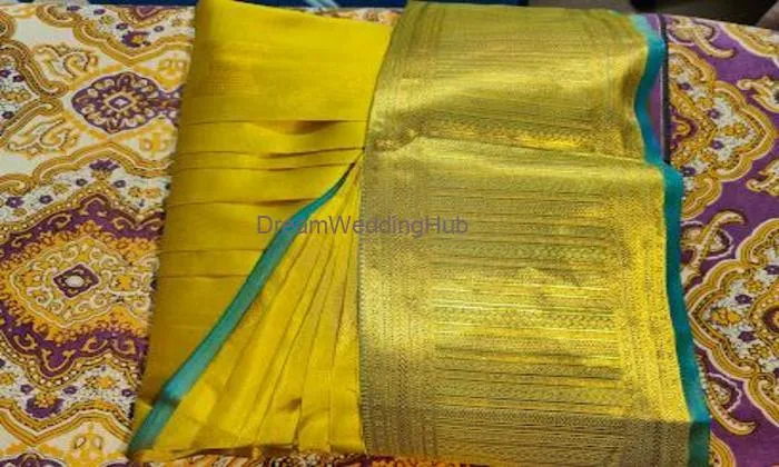 Saree Draping Pre-pleating And Box Folding Service Saree Draping Pre-pleating And Box Folding Service