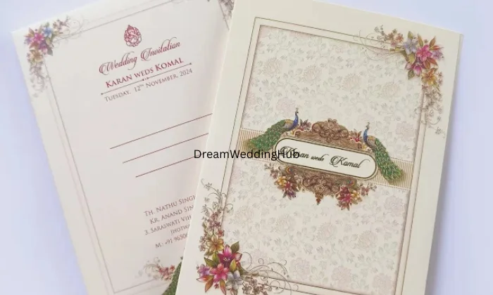 Shahi Invitation  Wedding Card