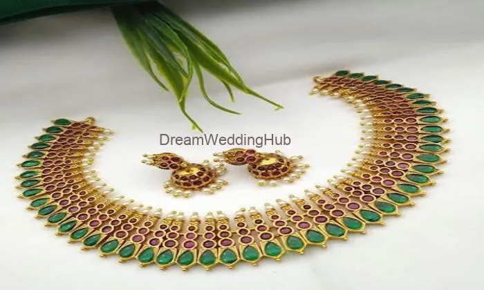 Shankar Pearls One Gram Gold Jewellery (matt Finish Jewellery)