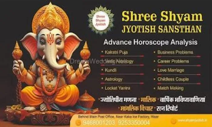 Shree Shyam Jyotish Sansthan In Hisar