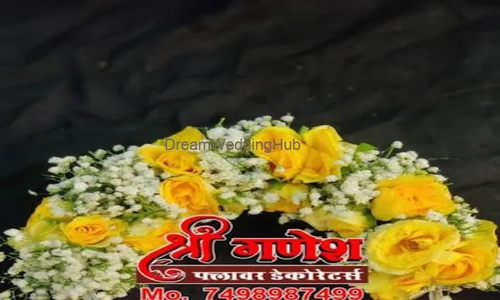 Shri Ganesh Flower Decoration